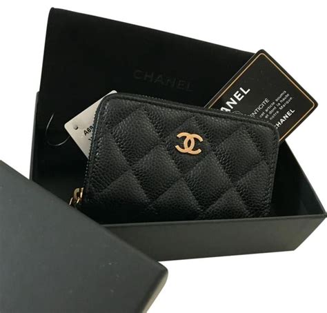 chanel cardholder wallet|chanel card holder zipped.